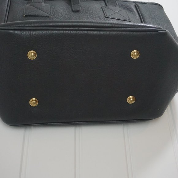 Vintage Black Leather Dooney & Bourke Bag - Picture 3 of 6